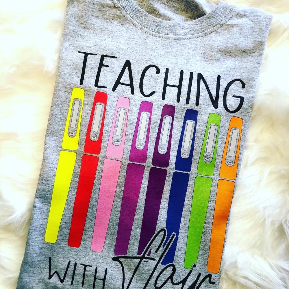 Teaching with Flair Tee